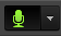 An enabled Microphone icon