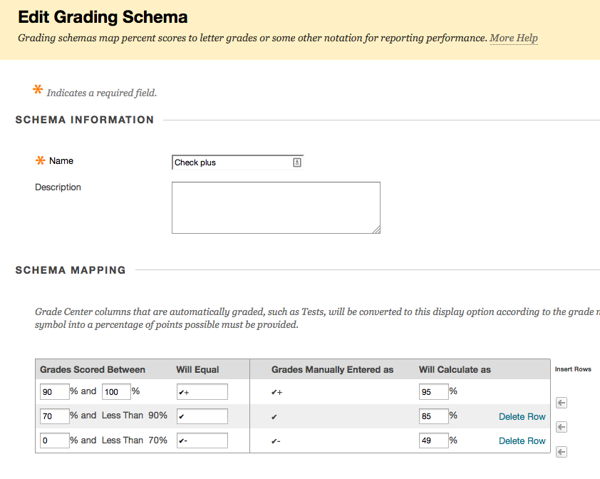 An image of the "Edit Grading Schema" page