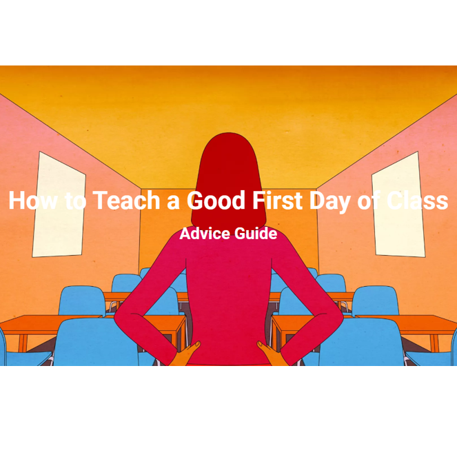 How to Teach a Good First Day of Class
